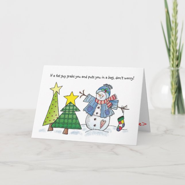 Ami pour la carte de Noël (Devant)