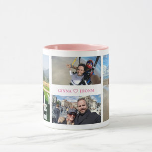 Amiante Initiales COULEUR MODIFIÉE Photo Mug
