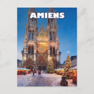 Amiens Christmas Wonder Postkarte