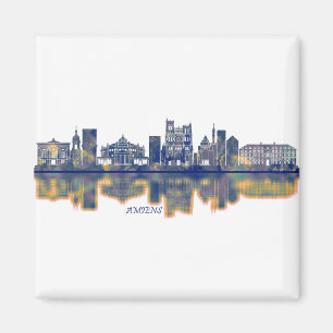 Amiens Skyline Magnet