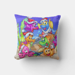 AmiFish Christmas mignon dessin animé coussin de p