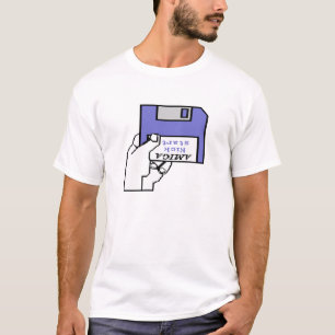 Amiga Kickstart das 1,0 und 1,1 Stiefel-Logo T-Shirt