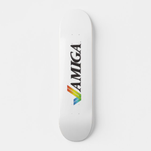 Amiga Retro 80's Family Personal Computer System Skateboard (Vorne)