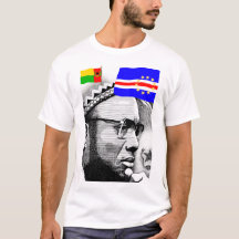 Amilcar Cabral King Kap Verde Fly Flags T - Shirt