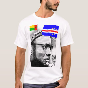 Amilcar Cabral King Kap Verde Fly Flags T - Shirt