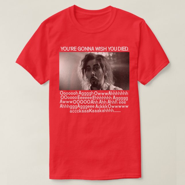 Amilyn Vampire Death Scene T-Shirt (Design vorne)