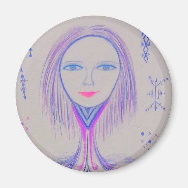 Amina Galactic Being Magnet (Vorne)