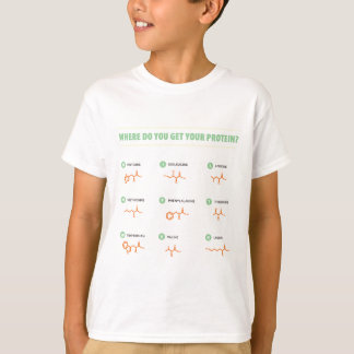 Aminosäuren - woher erhalten Sie Ihr Protein? T-Shirt