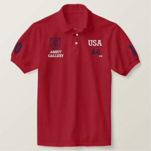 Amiot Gallery Fashion Special - Red Polo