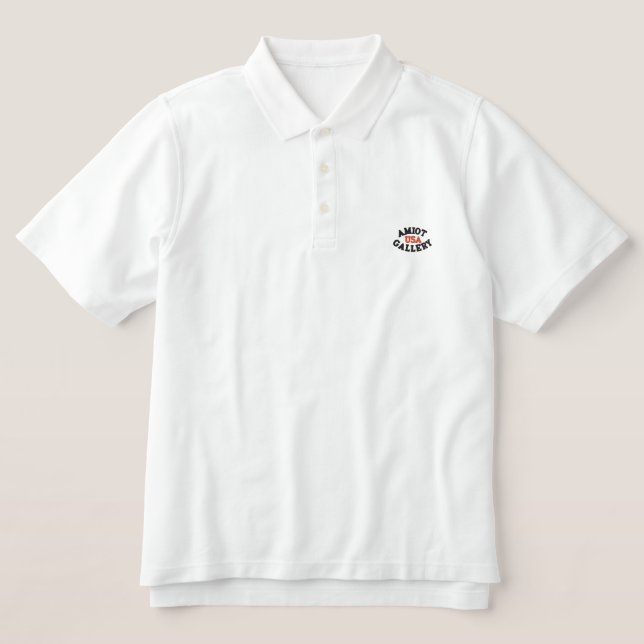 AMIOT GALLERY POLO SHIRT (Design Vorderseite)