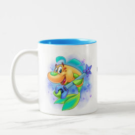AmiPoisson mignon dessin animé poisson mug