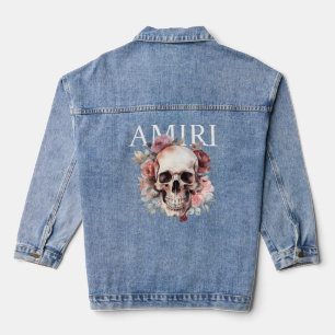 Amiri-Schädel Jeansjacke