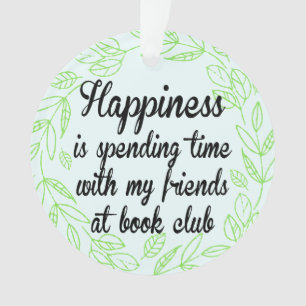 Amis de bonheur de club de lecture