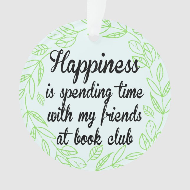 Amis de bonheur de club de lecture (devant)