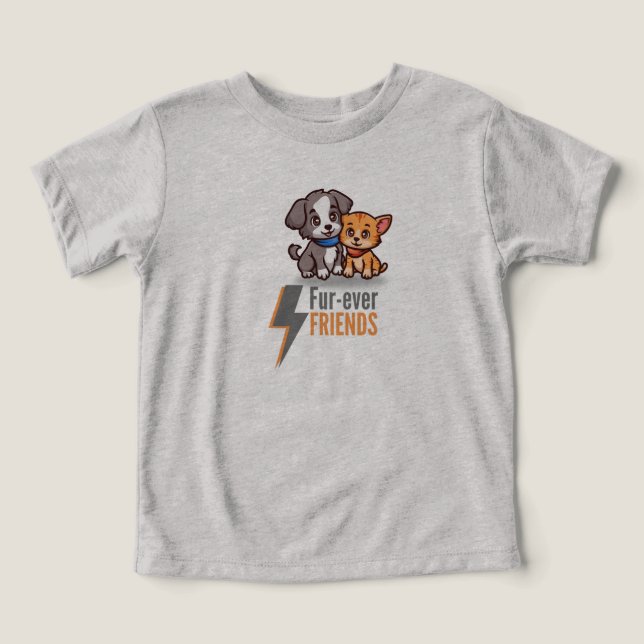 Amis de fourrure - Besties de chien et de chats mi (Design Recto)