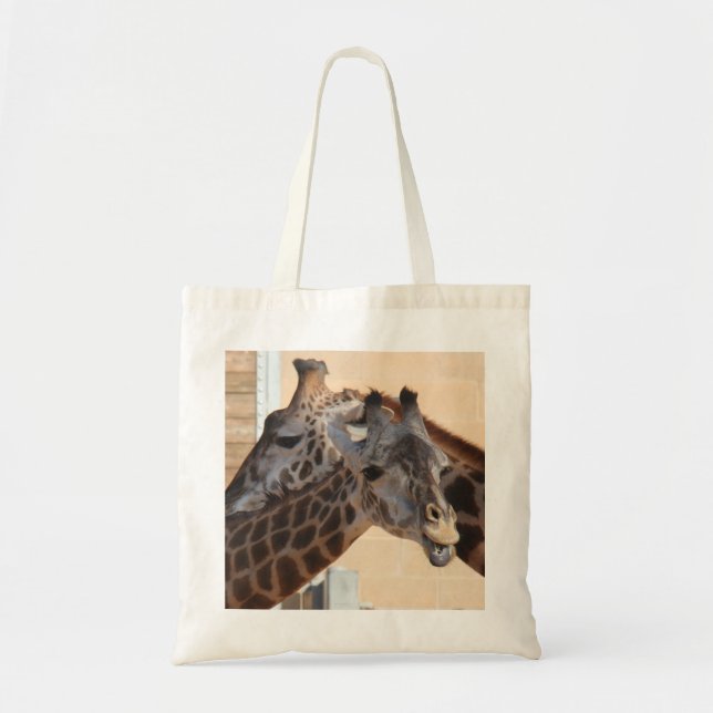 Amis de girafe sur le sac fourre-tout (Devant)