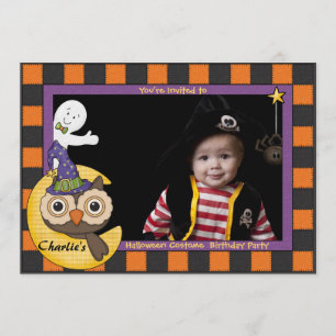 Amis de Halloween - invitation de photo