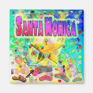 Amis de Santa Monica Tropical Magnet