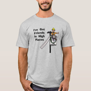 Amis en haut lieu Lineman en T-shirt Bucket