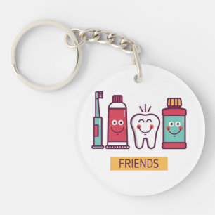 Amis oraux de soin de bande dessinée