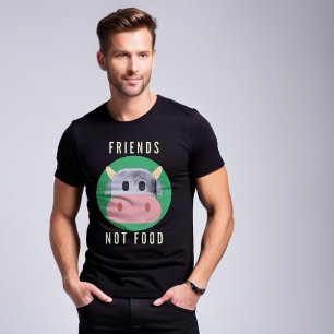 Amis, pas de nourriture Vegan T-shirt