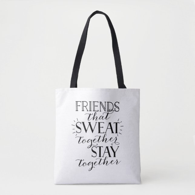 Amis qui ont sué ensemble le sac fourre-tout à (Devant)