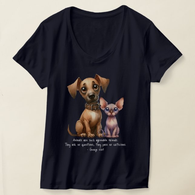 Amis - T-shirt Animaux (Poser)