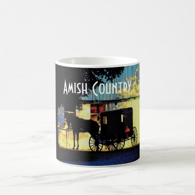 Amische Land-Tasse Kaffeetasse (Mittel)