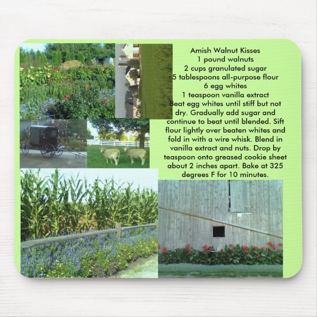 Amische Rezepte Mousepad (Vorne)