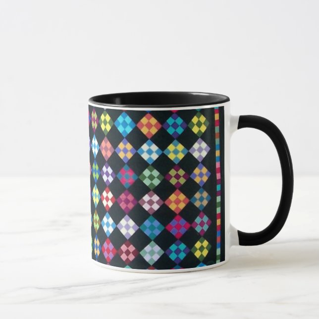 Amische Steppdecken-große Tasse (Rechts)