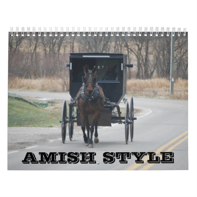 Amischer Art-Kalender Kalender (Titelbild)