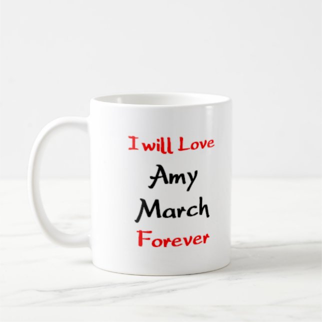 amischer März Kaffeetasse (Links)