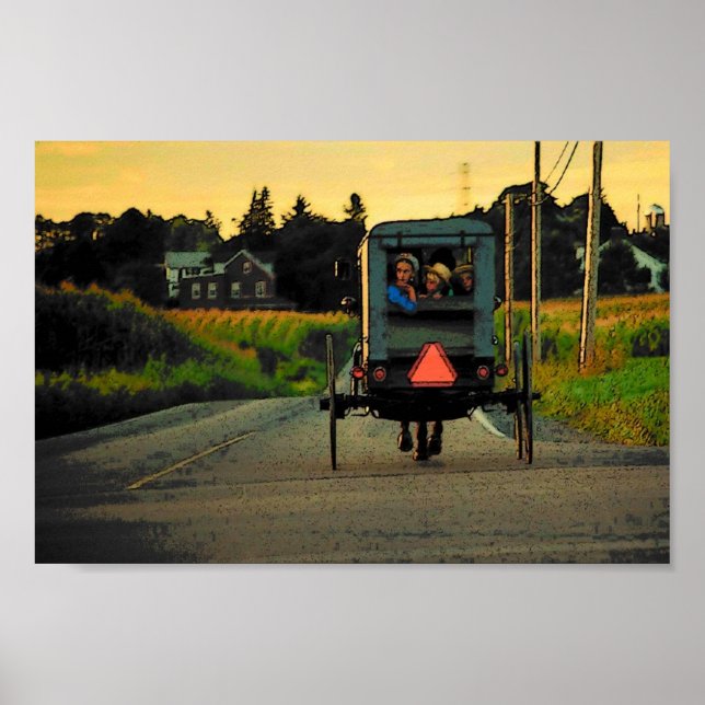 Amish Afternoon Poster (Vorne)