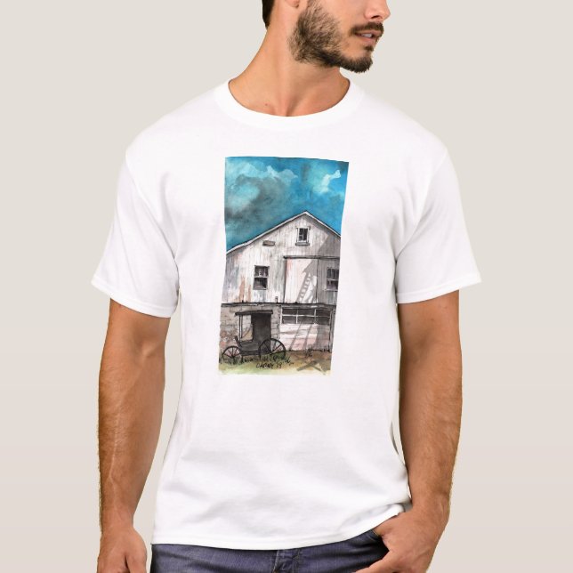 Amish Barn T - Shirt (Vorderseite)