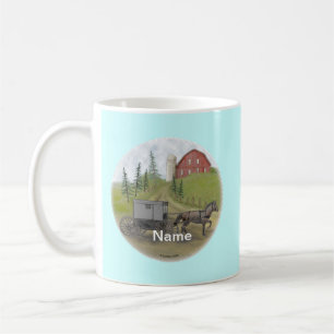 Amish-Buggy-Besuch-Becher Kaffeetasse