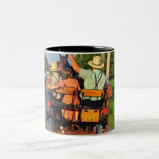 Amish Buggy Kaffee Tasse