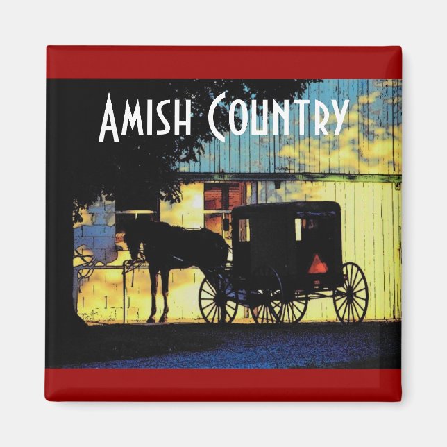 Amish Country Magnet (Vorne)