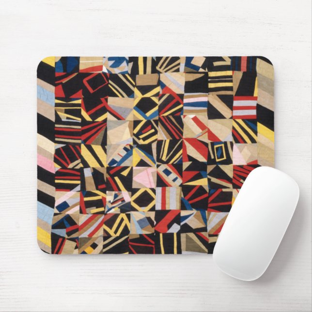 Amish Crazy Quilt von Lydia Beachy Mousepad (Mit Mouse)