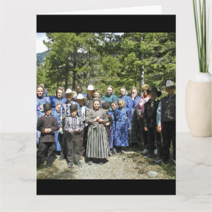AMISH FUNNY BIG BIRTHDAY CARD KARTE