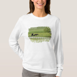 Amish-Hof mit Pferd und Kutsche nahe Berlin, T-Shirt