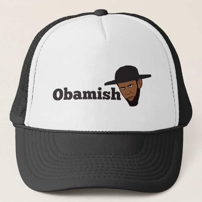 Amish Obama Truckerkappe (Vorderseite)