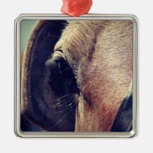 Amish Pferd Ornament Aus Metall