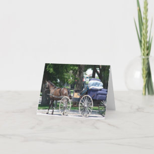 Amish Recliner Notecard Karte