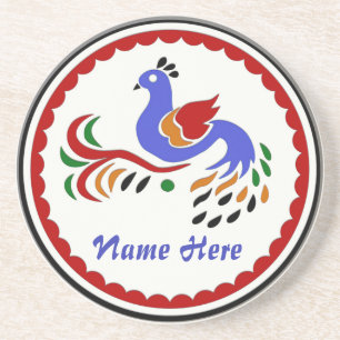 Amish Style Bird Drink Untersetzer