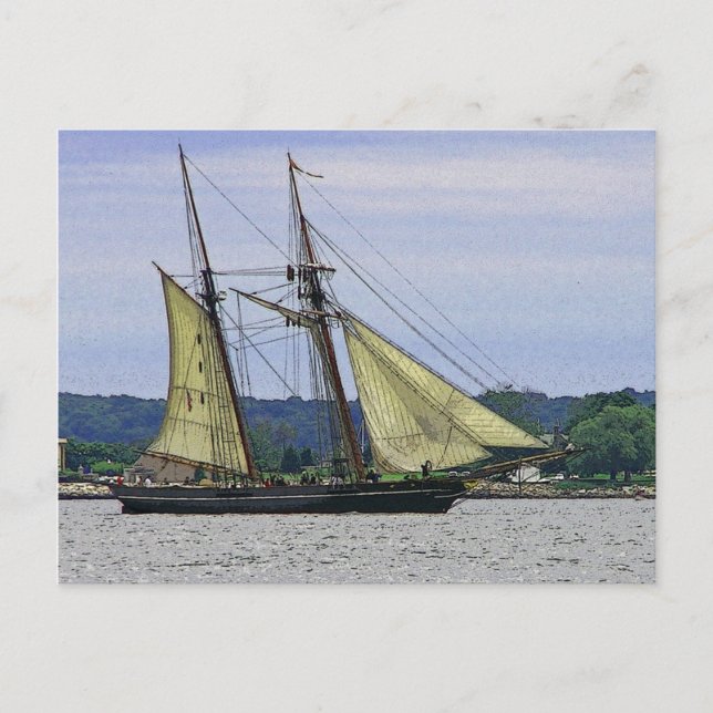 Amistad an der Themse Postkarte (Vorderseite)