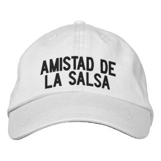 Amistad-Mütze Bestickte Kappe