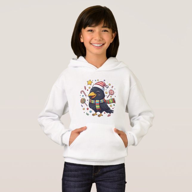 AMITA | Happy Crow - Candy Fun Hoodie (Vorne ganz)