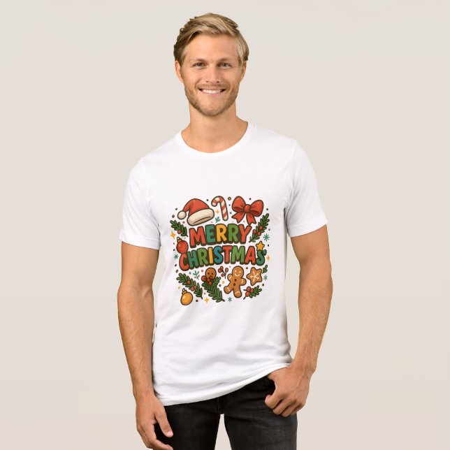 AMITA | Merry Christmas Party Tee (Vorderseite voll)