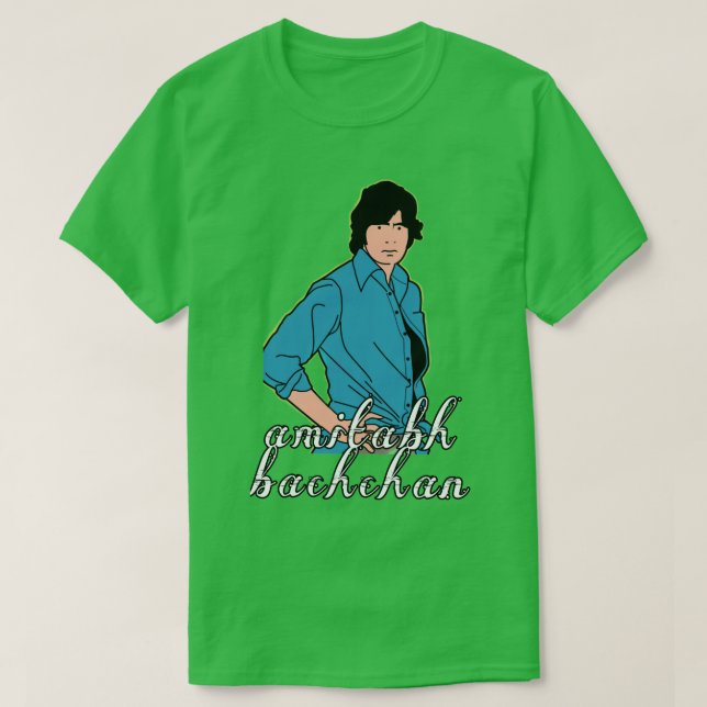 Amitabh Bachchan Retrostil T-Shirt (Design vorne)