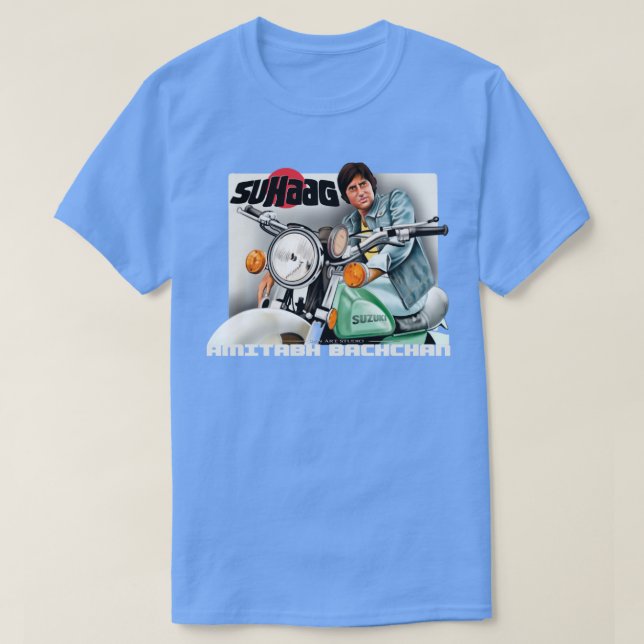 Amitabh Bachchan SUHAAG Movie T-Shirt (Design vorne)